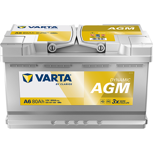 12V 80 AH VARTA AGM